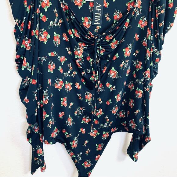 ARFM Floral Plus Size Bodysuit NWT - Picture 2 of 8